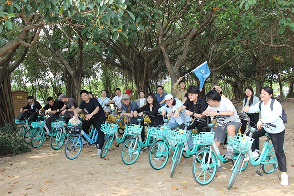 奔赴山海，同心啟航 | 億天凈化銷售團隊戶外騎行團建精彩回顧